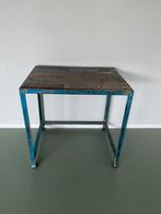 Sloophout bijzettafeltjes (2x), Ophalen, Rechthoekig