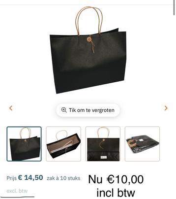 Tas met japanse sluiting 10 stuks beschikbaar voor biedingen