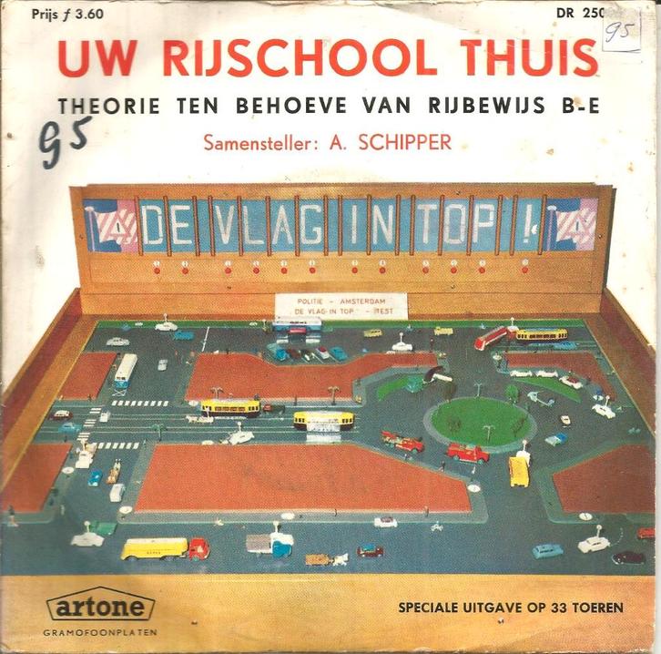 EP: Uw Rijschool Thuis (1961), Cd's en Dvd's, Vinyl | Overige Vinyl, Gebruikt, Overige formaten, Ophalen of Verzenden
