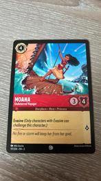 Disney Lorcana Moana undeterred voyager 117-204 3INK nonfoil, Ophalen of Verzenden, Zo goed als nieuw, Losse kaart