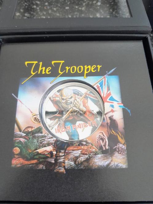 Cook Islands Iron Maiden The Trooper LAATSTE KANS!, Verzamelen, Muziek, Artiesten en Beroemdheden, Nieuw, Overige typen, Ophalen of Verzenden