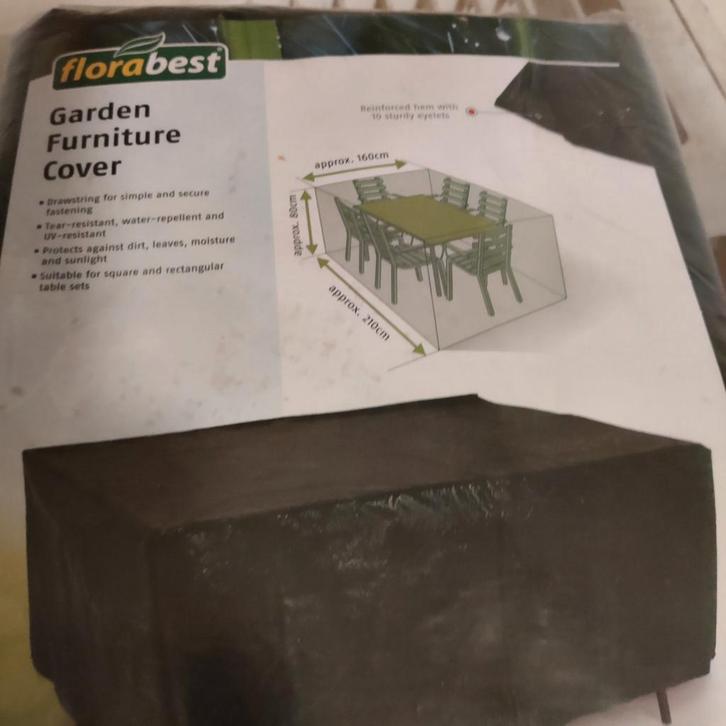 Florabest Tuinmeubel beschermhoes - Nieuw in verpakking, Tuin en Terras, Tuinmeubel-accessoires, Nieuw, Ophalen of Verzenden