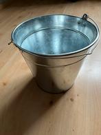 Nieuwe Zinken Emmer - 12 Liter, Verzenden, Nieuw, Zink, Met handgreep