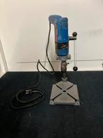 Te koop een Wolfcraft kolomboor met boor, Ophalen, Gebruikt, 400 tot 600 watt, Kolomboormachine