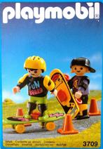 3709 Kinderen met skateboards ֎ Playmobil civiel, Kinderen en Baby's, Speelgoed | Playmobil, Ophalen of Verzenden, Gebruikt, Los playmobil