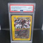 Magneton Holo Aquapolis PSA 8, Hobby en Vrije tijd, Verzamelkaartspellen | Pokémon, Ophalen of Verzenden, Zo goed als nieuw, Losse kaart