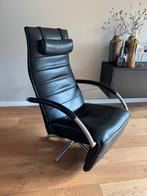 Zwarte Jori Relaxfauteuil Mensana JR-7260 – Luxe & Comfort, Huis en Inrichting, Ophalen, Zo goed als nieuw, Modern, 50 tot 75 cm