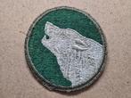 WWII US 104th Infantry Division patch, Verzamelen, Militaria | Tweede Wereldoorlog, Ophalen of Verzenden, Amerika, Embleem of Badge