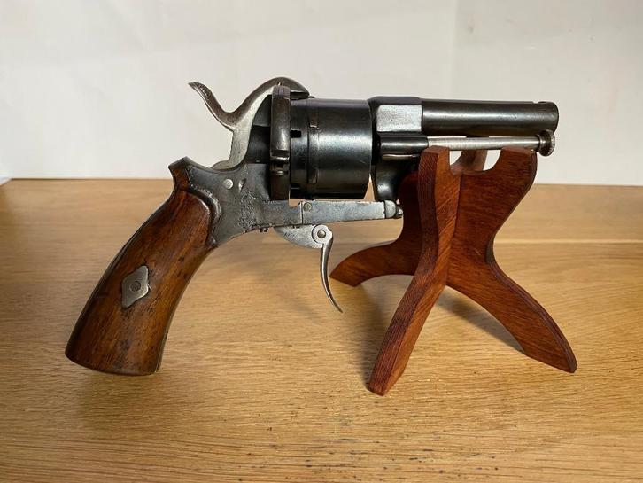 Set 3 van 2 Penvuur Revolvers 7 mm, Antiek en Kunst, Antiek | Overige Antiek, Ophalen of Verzenden