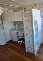 IKEA hoogslaper Stuva met buro lattenbodem en matras, Ophalen, Zo goed als nieuw, Hoogslaper