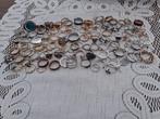 Groot lot ringen 110 delig, Sieraden, Tassen en Uiterlijk, Ringen, Overige materialen, Verzenden, Zo goed als nieuw, 17 tot 18