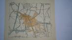 33 Meppel Plattegrond Litho 1917, Antiek en Kunst, Ophalen of Verzenden