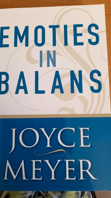 Joyce Meyer - Emoties in balans beschikbaar voor biedingen
