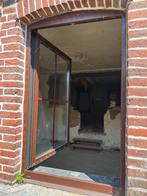 Kunstof kozijnen dubbelglas houtlook uit boerderij, Kunststof, Raamkozijn, Ophalen of Verzenden, Zo goed als nieuw
