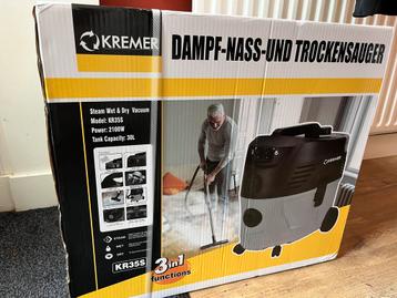 Kremer KR35S – 3-in-1 stoomreiniger & nat/droogzuiger –NIEUW beschikbaar voor biedingen