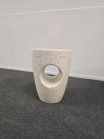 Terrazzo Bijzettafel - 47 cm - ø37 cm  beschikbaar voor biedingen