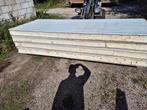 Sandwichpanelen 15 cm dik 4x 3 meter, Dakplaat of Dakpanplaat, Kunststof, Gebruikt, Zwart