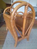 Rotan Magazine mandje, Huis en Inrichting, Woonaccessoires | Krantenbakken en Lectuurbakken, Ophalen, Zo goed als nieuw