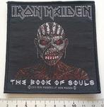 IRON MAIDEN  vrij mooie  2015 patch 218 book of souls, Verzenden, Zo goed als nieuw, Foto of Kaart