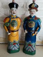 Chinese Keizers Porseleinen Beelden - Handgemaakt, Antiek en Kunst, Ophalen of Verzenden