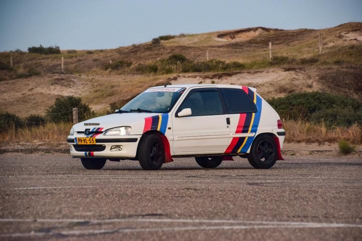 Peugeot 106 - Rallye look - 1.4 - 1996, Auto's, Peugeot, Particulier, Centrale vergrendeling, Elektrische ramen, Lichtmetalen velgen
