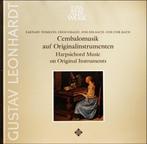 Gustav Leonhardt - Harpsichord Music On Original Instruments, Kamermuziek, Ophalen of Verzenden, Zo goed als nieuw, 12 inch