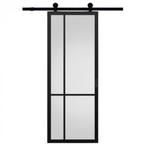 Svedex schuifdeur 93 x 231,5 (helder glas), Doe-het-zelf en Verbouw, Deuren en Horren, Ophalen, 80 tot 100 cm, 215 cm of meer