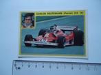 sticker Ferrari F1 Formule 1 vintage reutemann super auto, Verzamelen, Stickers, Verzenden