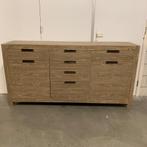 Dressoir - teak - 6 lades en 2 deuren - TTM Wonen, Teakhout, Www.ttmwonen.nl, 150 tot 200 cm, Nieuw