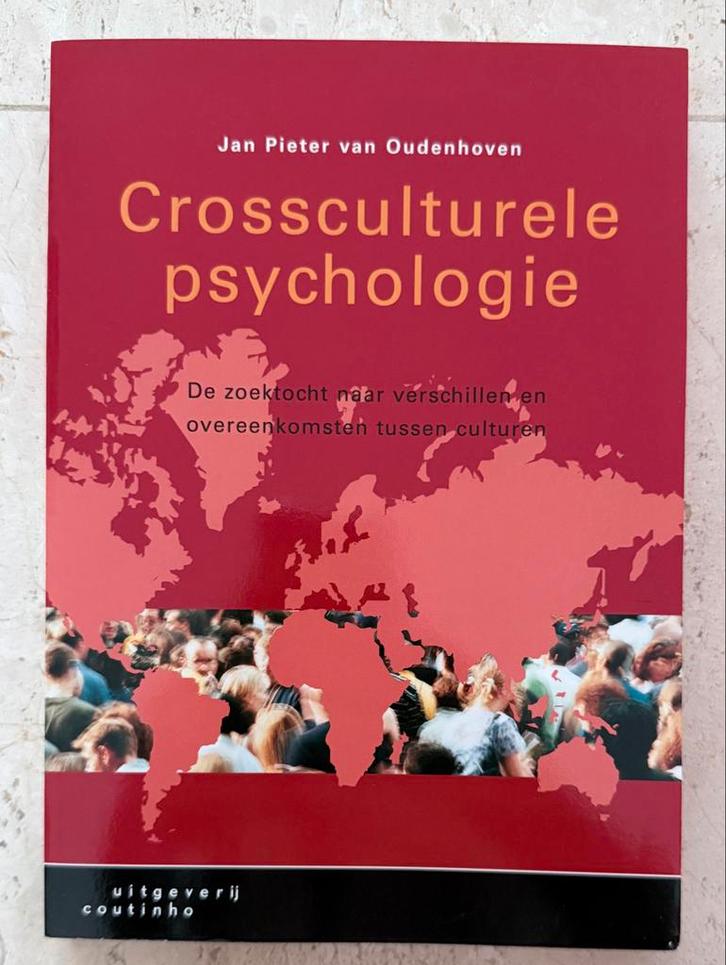 Crossculturele psychologie - Oudenhoven, Boeken, Psychologie, Zo goed als nieuw, Sociale psychologie, Ophalen of Verzenden