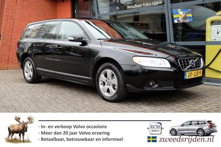 Volvo V70 2.0D 136 pk Limited Edition, Leer, Stoelverwarming, Auto's, Volvo, Bedrijf, Te koop, V70, ABS, Airbags, Airconditioning