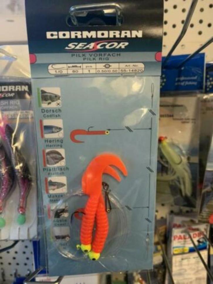 Oranje gul twister systeem, nieuw., Watersport en Boten, Hengelsport | Zeevissen, Nieuw, Overige typen, Ophalen of Verzenden