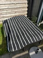 IKEA GÖRLÖSE vloerkleed 133x195cm zwart wit, Ophalen, 100 tot 150 cm, Zwart, Zo goed als nieuw