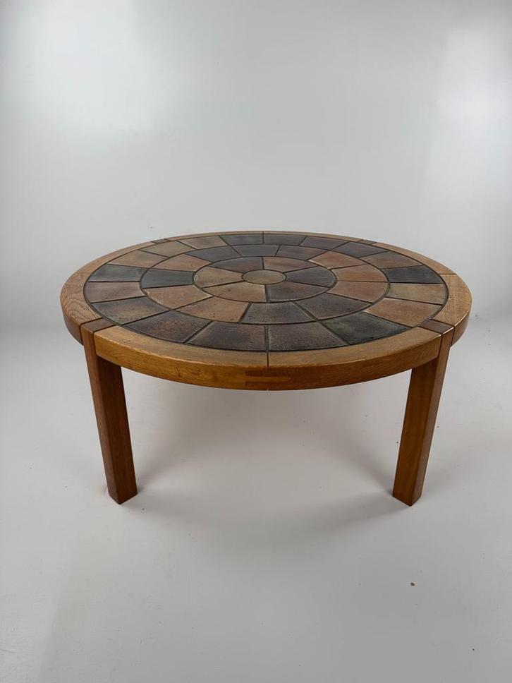 Sallingboe Ceramic Coffee Table Model No. 75 – Denmark, 1981, Huis en Inrichting, Tafels | Salontafels, Zo goed als nieuw, Minder dan 50 cm