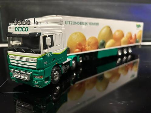 Tekno Daf 105XF spacecab 6x2 twinsteering  Dijco, Hobby en Vrije tijd, Modelauto's | 1:50, Nieuw, Bus of Vrachtwagen, Tekno, Ophalen of Verzenden