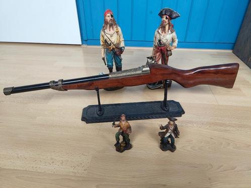 Piraten geweer / aansteker op standaard, Kinderen en Baby's, Speelgoed | Playmobil, Zo goed als nieuw, Ophalen of Verzenden