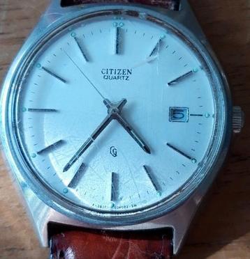Vintage Citizen Quartz Horloge - Jaren 80 beschikbaar voor biedingen