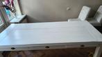 Te koop witte eetkamertafel landelijk, Huis en Inrichting, Tafels | Eettafels, Ophalen, Gebruikt, 200 cm of meer, 50 tot 100 cm
