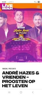 Te koop 2 kaarten andre hazes, Tickets en Kaartjes, Twee personen