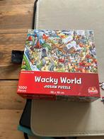 Wacky world jigsaw puzzle, Gebruikt, Ophalen of Verzenden, 500 t/m 1500 stukjes, Legpuzzel