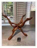 Houten houder dier voor bv. Schaal, Bord, Bol, e.d., Antiek en Kunst, Ophalen of Verzenden