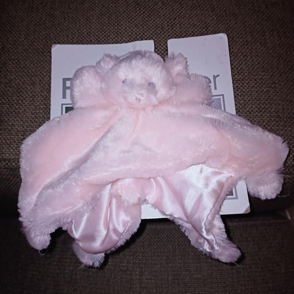 pitter patter roze kroeldoek beertje, Kinderen en Baby's, Ophalen of Verzenden, Nieuw, Beer