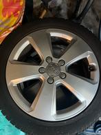 4x Audi Velgen met Winterbanden - 16 inch 205/55, Gebruikt, 16 inch, Banden en Velgen, Personenwagen