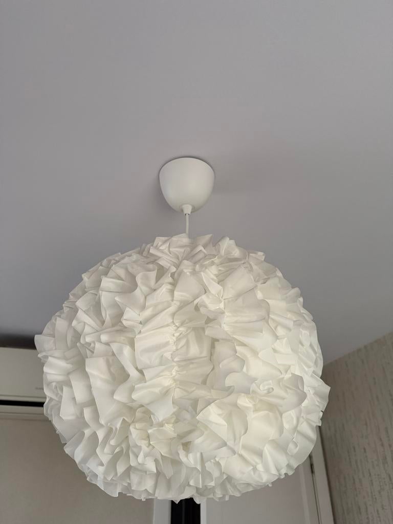 Ikea hanglamp - 3,5 jaar oud, Huis en Inrichting, Lampen | Hanglampen, Ophalen, Gebruikt, Stof, Minder dan 50 cm