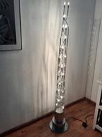Prachtige Staande Lamp met glazen stolp hoog 150 cm, Huis en Inrichting, Ophalen, Zo goed als nieuw, Metaal, 150 tot 200 cm