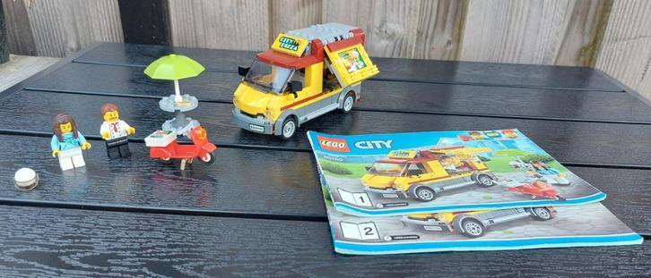 Lego 60150 - City Pizza Bestelwagen, Kinderen en Baby's, Speelgoed | Duplo en Lego, Zo goed als nieuw, Lego, Complete set, Ophalen of Verzenden