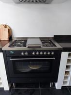 6 pits gasfornuis Pelgrim + oven, Witgoed en Apparatuur, Fornuizen, Ophalen, 60 cm of meer, Zo goed als nieuw, Gas