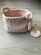 gehaakt luier/frutsel mandje, Kinderen en Baby's, Kinderkamer | Inrichting en Decoratie, Ophalen of Verzenden, Gebruikt, Overige typen