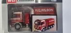H.C.WILSON Scania 143 8x4  WSI, Hobby en Vrije tijd, Modelauto's | 1:50, Ophalen of Verzenden, Nieuw, Bus of Vrachtwagen, Wsi