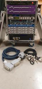 Complete FX Rack met Flightcase en kabels, Ophalen, Zo goed als nieuw, Audio